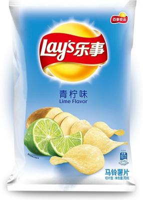 Чипсы Lay's со вкусом лайма 70 грамм