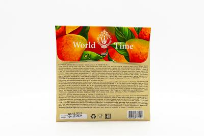 Шоколад молочный World & Time «FRUIT COLLECTION» с натуральным манго 80 гр