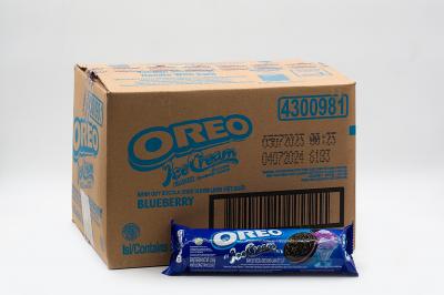 Печенье Oreo c кремом мороженое с черникой 119,6 гр