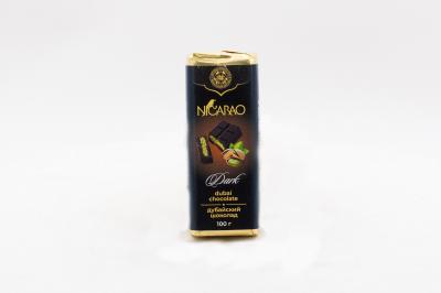 Дубайский шоколад тёмный NICARAO (Россия) 100г